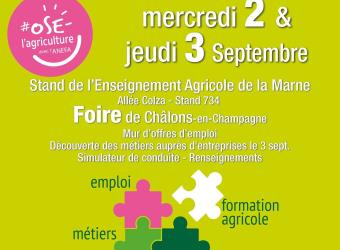 Affiche Journées Ose l'agriculture