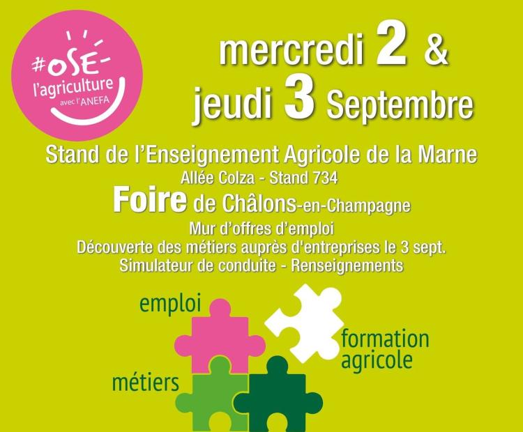 Affiche Journées Ose l'agriculture